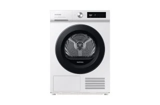 Samsung DV90BB5245AWS Series 5+ Bespoke AI with OptimalDry 9kg Heat Pump Tumble Dryer - White