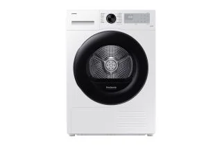 Samsung DV90CGC0A0AHEU Series 5 OptimalDry & SmartThings 9kg Heat Pump Tumble Dryer - White