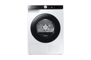 Samsung DV90T5240AE Series 5+ with OptimalDry 9kg Heat Pump Tumble Dryer - White