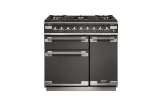 Rangemaster Elise 90 Dual Fuel Range Cooker - Slate