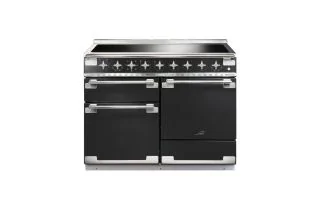 Rangemaster Elise 110 Induction Range Cooker - Charcoal Black