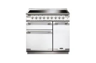 Rangemaster Elise 90 Induction Range Cooker - White