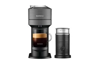 Nearly New - De'Longhi Nespresso Vertuo Next Capsule Coffee Machine with Milk Frother - Grey