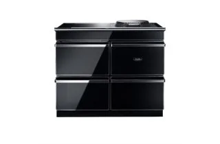 AGA ERA 110 Electric with Induction Hob Range Cooker - Black 