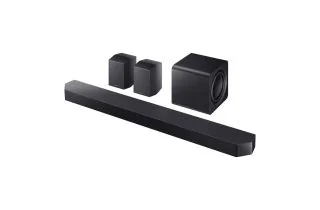 Samsung Q990H 11.1.4-channel Dolby Atmos Soundbar with Subwoofer & Rears (2026)