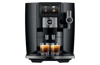 Nearly New - Jura 15664 J10 Hot & Cold Bean to Cup Coffee Machine - Piano Black