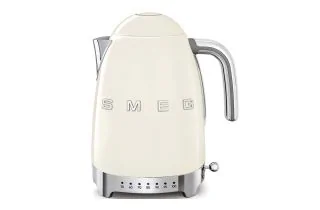 Smeg KLF04CRUK 50's Style Variable Temperature Kettle - Cream