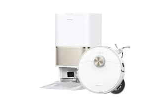 Dreame L50s Pro Ultra Robot Vacuum Cleaner and Mop with Self-Cleaning and Auto-Empty - White