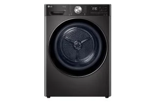 *Ex Display* LG FDV1110B DUAL Inverter Heat Pump 10kg Tumble Dryer - Black Steel
