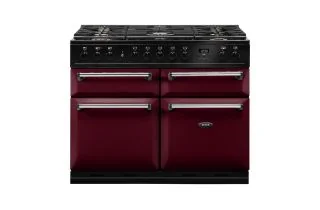 AGA Masterchef Deluxe 110 Dual Fuel Range Cooker - Cranberry