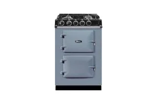 AGA Mini Cast Iron 60 Dual Fuel with Gas Hob Range Cooker - Dove