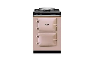 AGA Mini Cast Iron 60 Electric with Cast-Iron Hotplate Range Cooker - Blush