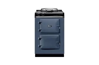 AGA Mini Cast Iron 60 Electric with Cast-Iron Hotplate Range Cooker - Dartmouth Blue