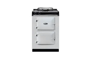 AGA Mini Cast Iron 60 Electric with Cast-Iron Hotplate Range Cooker - Pearl Ashes