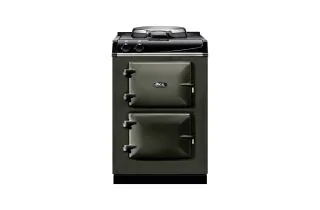 AGA Mini Cast Iron 60 Electric with Cast-Iron Hotplate Range Cooker - Pewter