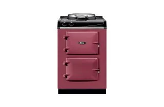 AGA Mini Cast Iron 60 Electric with Cast-Iron Hotplate Range Cooker - Raspberry