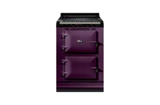 AGA Mini Conventional 60 Electric with Ceramic Hob Range Cooker - Aubergine