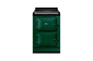 AGA Mini Conventional 60 Electric with Ceramic Hob Range Cooker - Racing Green