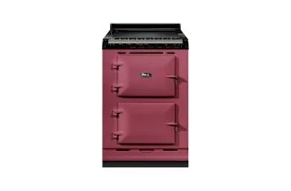 AGA Mini Conventional 60 Electric with Ceramic Hob Range Cooker - Raspberry