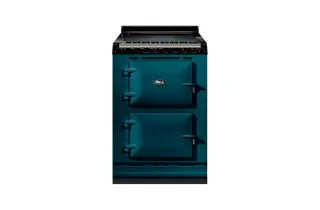 AGA Mini Conventional 60 Electric with Ceramic Hob Range Cooker - Salcombe Blue