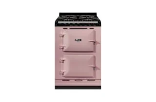 AGA Mini Conventional 60 Dual Fuel with Gas Hob Range Cooker - Blush