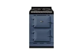 AGA Mini Conventional 60 Dual Fuel with Gas Hob Range Cooker - Dartmouth Blue