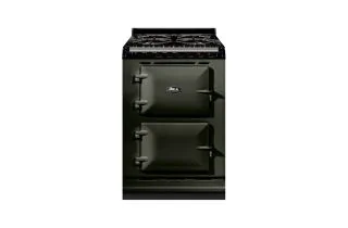 AGA Mini Conventional 60 Dual Fuel with Gas Hob Range Cooker - Pewter