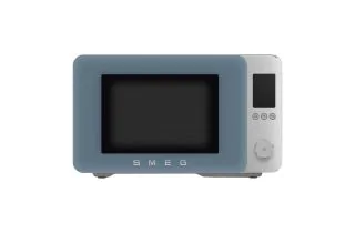 Smeg MOC02 Microwave Oven with Grill, Convection & Air Fry - Storm Blue