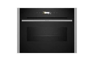 Neff C24MR21N0B N70 Compact Built‑In Oven with Microwave - Stainless Steel