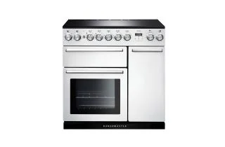 Rangemaster Nexus 90 Induction Range Cooker - White