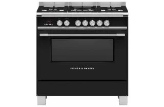 Fisher Paykel OR90SCG4B1 Range Cooker - Black