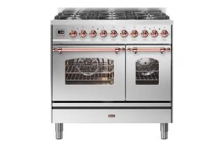 ILVE Milano 90cm Double Oven Range Cooker with 6 Gas Burners