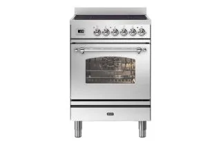 ILVE Milano 60cm Single Oven Range Cooker with 4 Zone Induction - Stainless Steel
