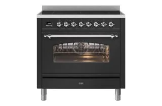 ILVE Milano 90cm Single Oven Range Cooker with 6 Zone Induction - Matt Graphite