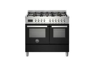 Bertazzoni Professional 100cm 6-Burner Electric Double Oven Range Cooker