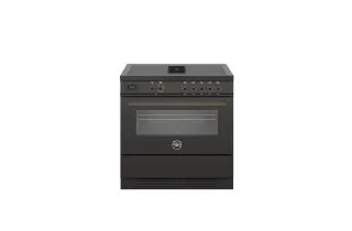Ex Display - Bertazzoni PROCH94I1ECAT Professional 90cm Air-Tec Cooker with Induction Top and Integrated Hood Electronic Oven