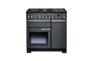 Rangemaster Professional Deluxe 90 Dual Fuel Range Cooker - Slate