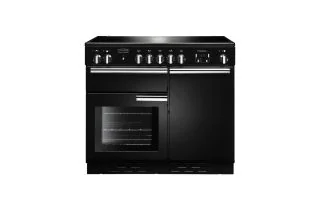 Rangemaster Professional+ 100 Ceramic Range Cooker - Black