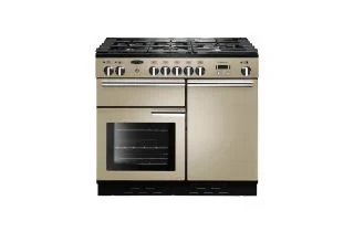 Rangemaster Professional+ 100 Dual Fuel Range Cooker - Cream