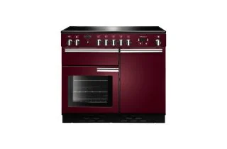 Rangemaster Professional+ 100 Induction Range Cooker - Cranberry