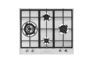 Smeg PX364L 60cm Classic Gas Hob - Stainless Steel