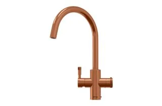 Qettle Signature Modern Round 4-in-1 Boiling Water Tap (4-litre) - Copper
