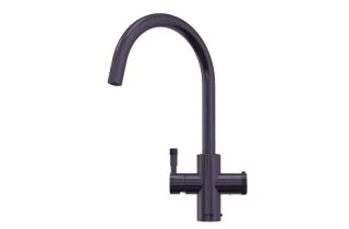 Qettle Signature Modern Round 4-in-1 Boiling Water Tap (4-litre) - Gun Metal