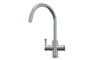 Qettle Signature Modern Round 4-in-1 Boiling Water Tap (4-litre) - Stainless Steel