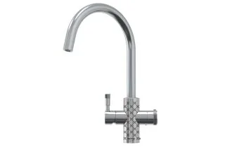 Qettle Signature Modern Round 4-in-1 Boiling Water Tap (4-litre) - Abstract Pattern