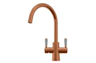 Qettle Signature Classic 2 Lever 4-in-1 Boiling Water Tap (4-litre) - Copper