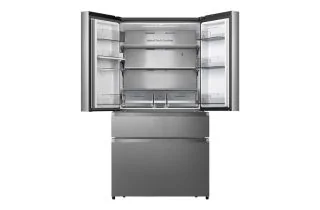 Hisense RF749N4SWSE Freestanding French Door Fridge Freezer - Stainless Steel
