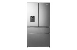 Hisense RF749N4SWSE Freestanding French Door Fridge Freezer - Stainless Steel