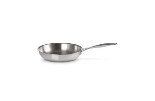 Le Creuset Signature Stainless Steel Uncoated 24cm Frying Pan