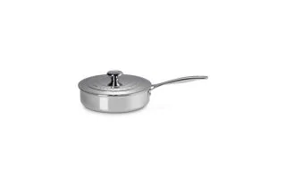 Le Creuset Signature Stainless Steel 24cm Sauté Pan with Lid